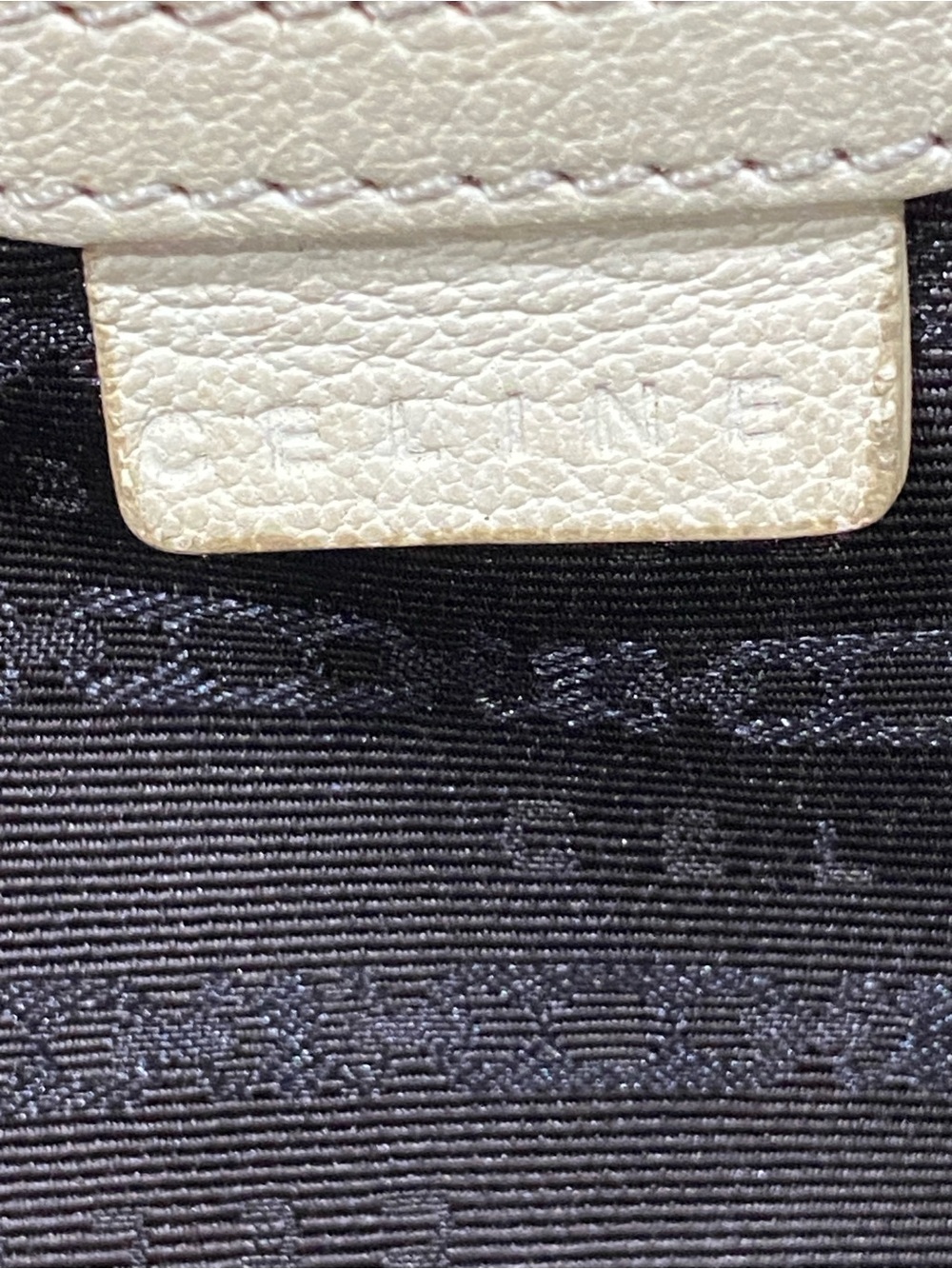Celine Ruched Monogram Bag - Picture 6 of 9